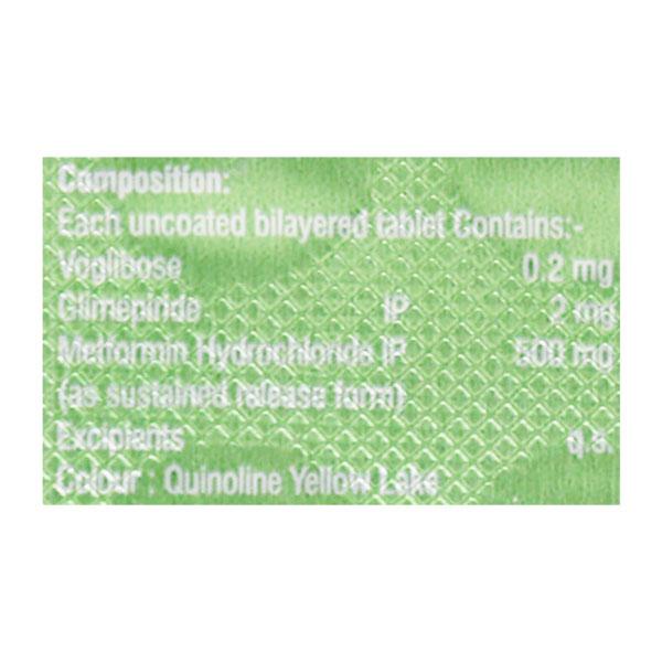 VOGLIBOZ GM2 Tablet 10's - Diabetes-Ant