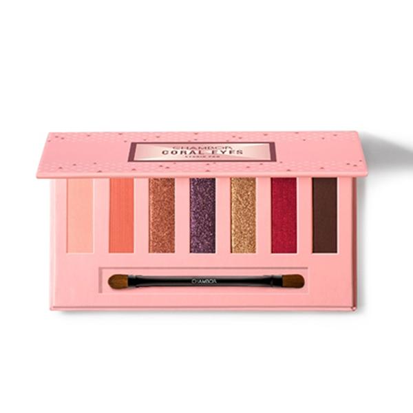 Chambor Studio Pro Coral Eyes - Eye Shadow Palette Make Up 8.4 gm - Eye Shadow Palettes