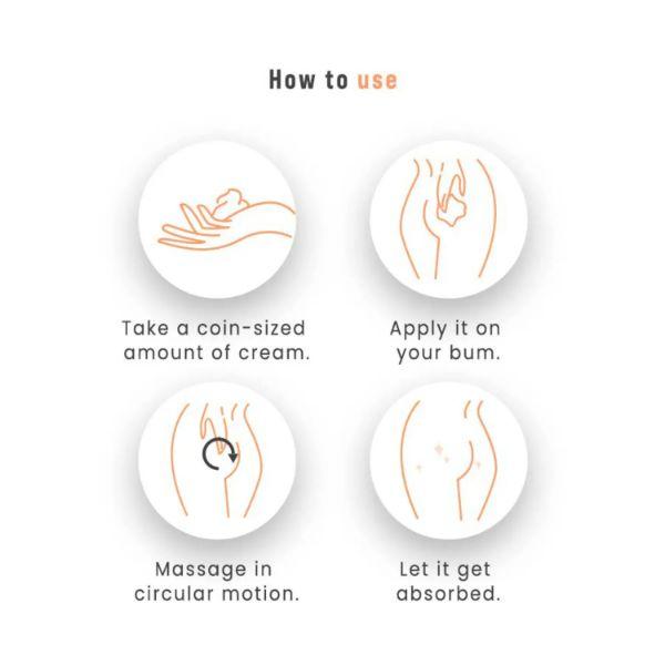 Sirona Bum Cream 20 gm - Body Butter