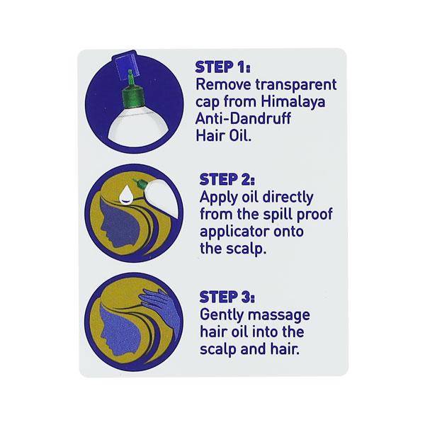 Himalaya Anti-Dandruff Hair Oil With Tea Tree Rosemary 200 ml - Hair Oils