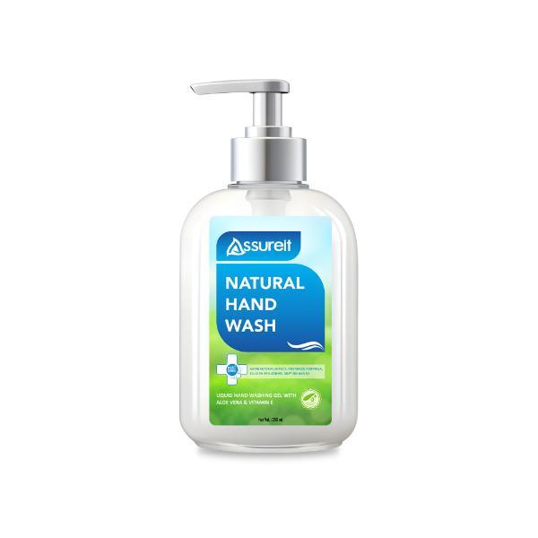 Netmeds | Assureit Natural Hand Wash With Aloe Vera & Vitamin E 250 ml