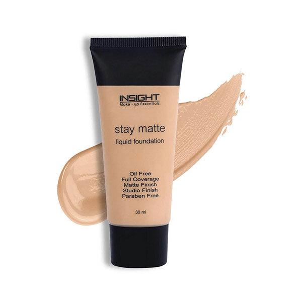 Insight Cosmetics Make Up Essentials Stay Matte Liquid Foundation - 02 Rose Beige 30ml - Foundation
