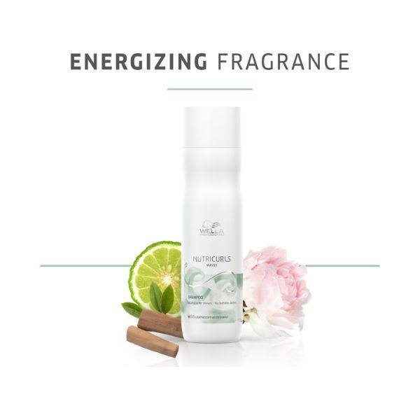 Wella Professionals NUTRICURLS Sulphate Free Shampoo for Waves 250 ml - Shampoos