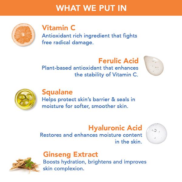 The Mom's Co. Natural Vitamin C Complete Face Care Routine Kit 1's - Scrubs & Exfoliants