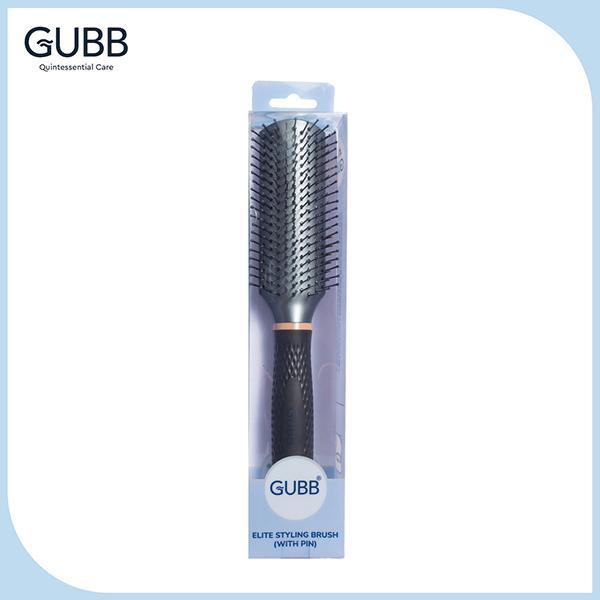 Gubb Styling Hair Brush with Pin - Elite 1's - Hair Brushes
