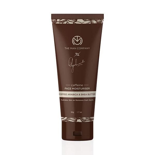 The Man Company Caffeine Face Moisturiser with Coffee Arabica and Shea Butter 50gm - Face Creams