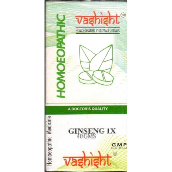 Netmeds | Vashisht Ginseng 1X Tablet 40 g