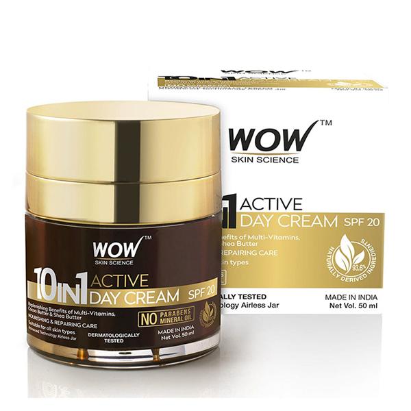 Netmeds | Wow Life Science 10 in 1 Active Miracle Face Cream 50 ml
