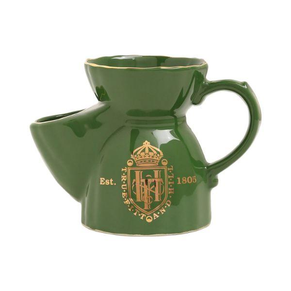 Netmeds | Truefitt and Hill Handcrafted Green Shaving Mug Signature Product of Truefitt and Hill Essential Grooming Collection For Men 1's
