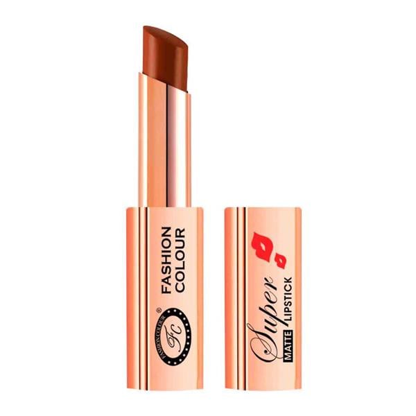 Fashion Colour Super Matte Lipstick, Plum Kiss 4 gm - Lipsticks