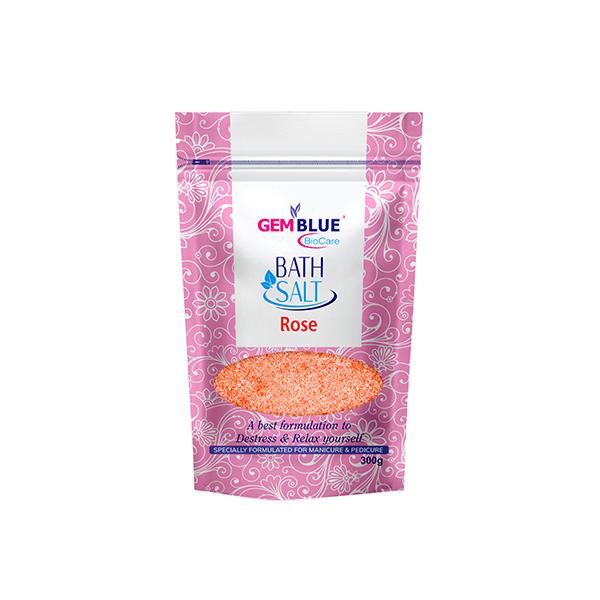 Netmeds | Gemblue Biocare Rose Epsom Bath Salt 300 gm