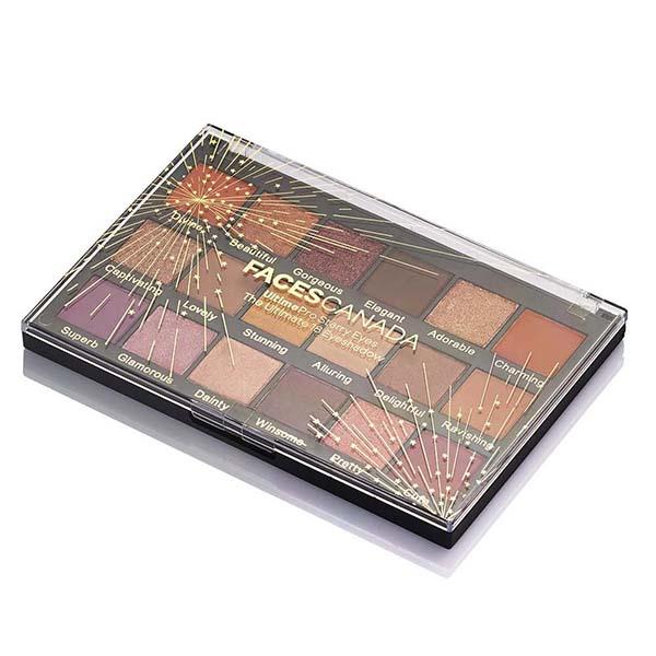 Netmeds | Faces Canada Ultimepro Starry Eyes The Ultimate 18 Eye Shadow 36 Gm