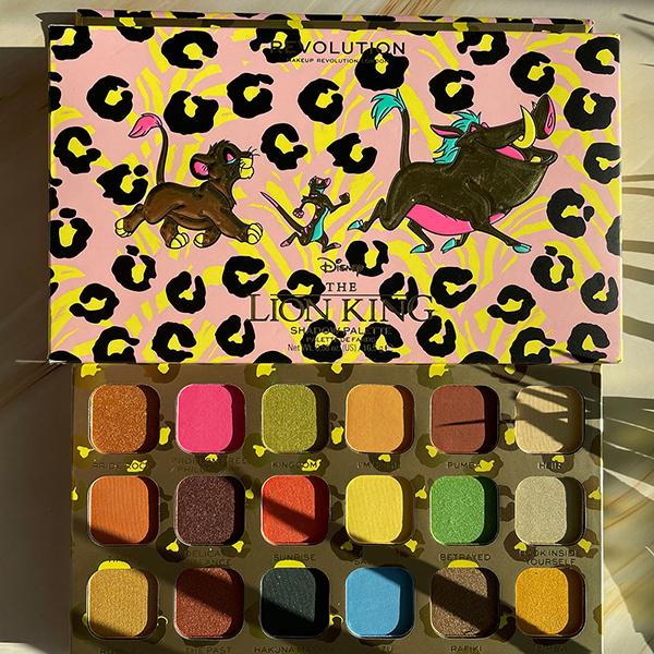 Makeup Revolution x Lion King Hakuna Matata Eyeshadow Palette 16.5gm - Eye Shadow Palettes