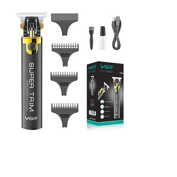 VGR V-082 SUPER TRIM Professional Hair Trimmer Trimmer (Black) 1's - Trimmers