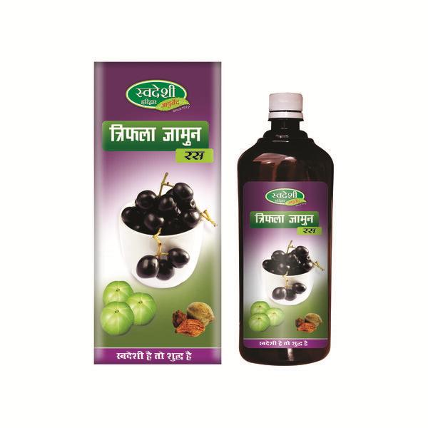 Netmeds | Swadeshi Triphala Jamun Ras Liquid 500 ml