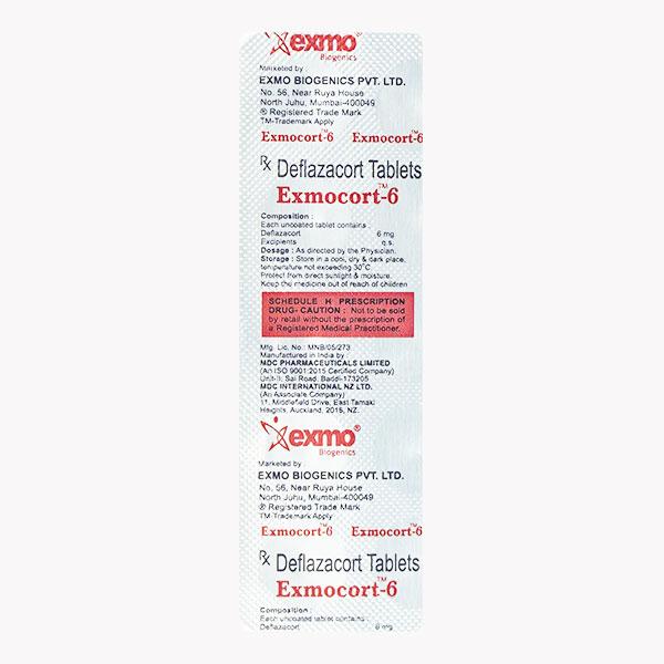 Netmeds | EXMOCORT 6 Tablet 10's