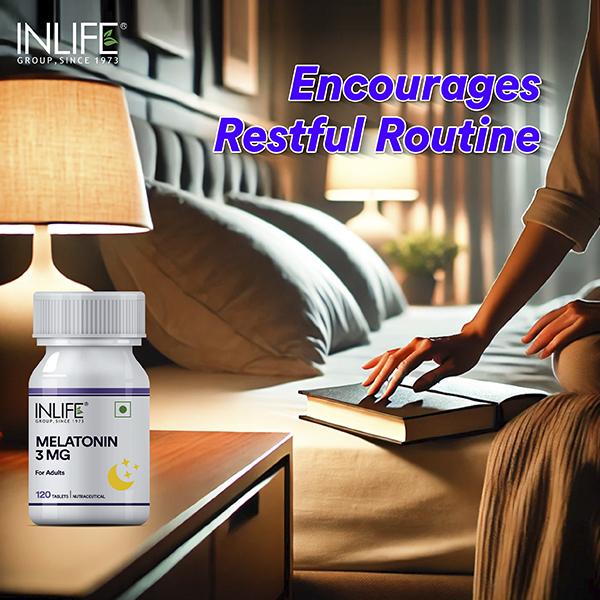 INLIFE Melatonin 5 mg Adults Tablet 120's - Mental Health