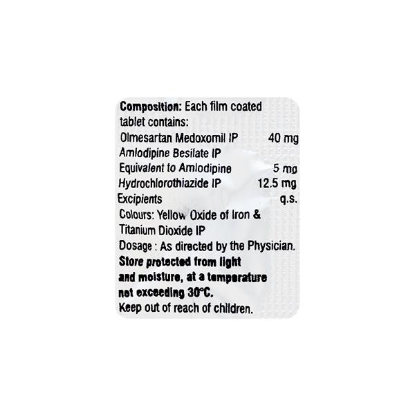 Triolvance 40mg Tablet 10'S - Hypertension-Ana
