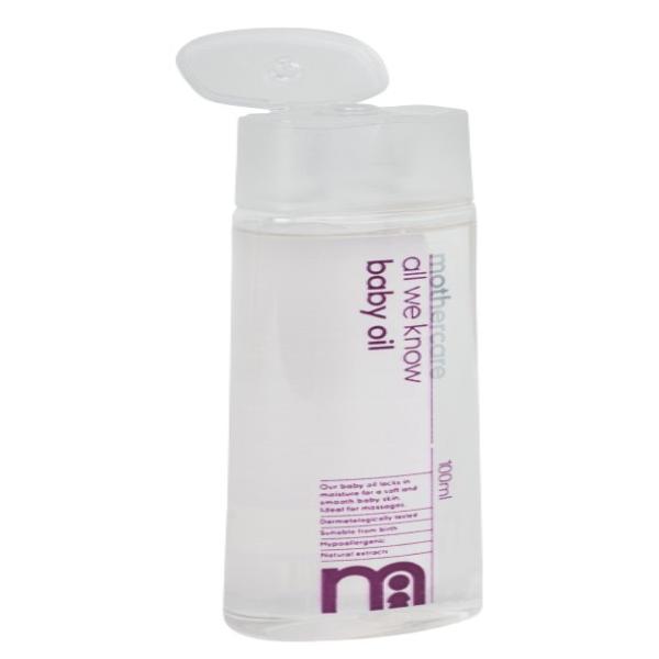 Mothercare All We Know Baby Oil 100 ml - Creams, Lotions & Oils