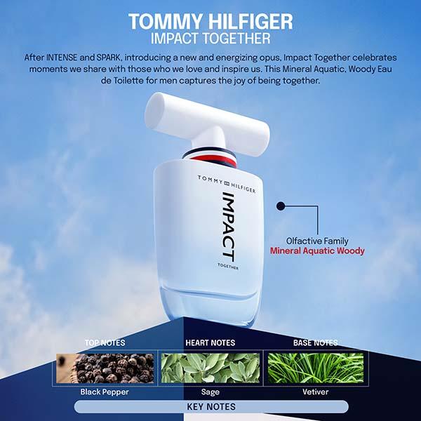 Tommy Hilfiger Impact Together Eau de Toilette 100 ml - Men Perfumes (Edt/Edp)