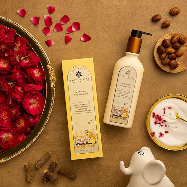 Baby Forest Moh Malai Baby Body Lotion 200 ml - Creams, Lotions & Oils