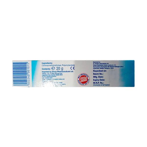 FITTYDENT SUPER ZINC FREE DENTURE ADHESIVE Cream 20gm - Oral Care - P-Mou