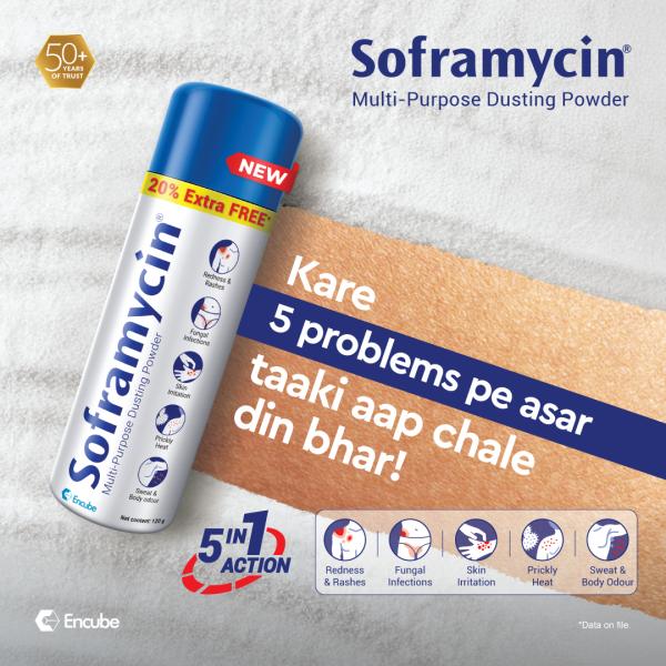 Soframycin Multi-Purpose Dusting Powder 120 g - Wound/Burns
