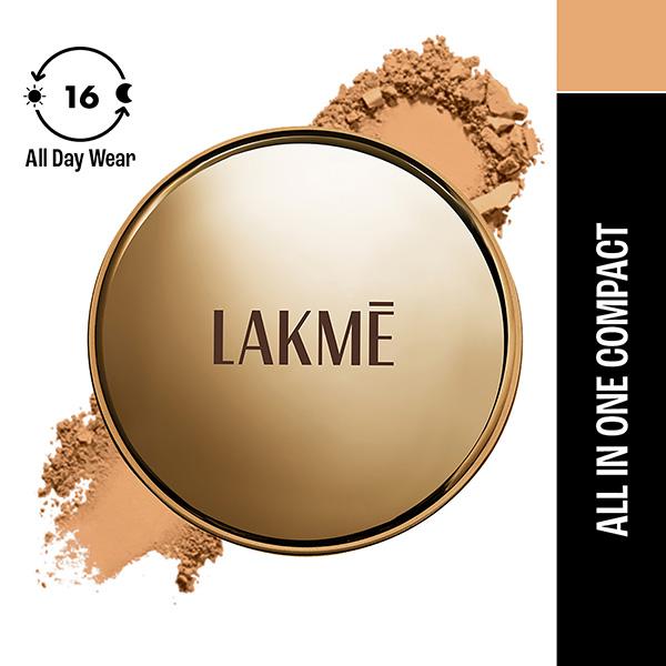 Netmeds | Lakme Powerplay Priming Powder Foundation, 3-in-1, Rose Silk, 9gm