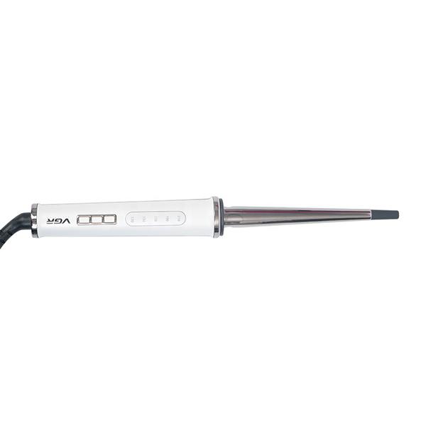 VGR V-526 Professional 10-19mm Barrel Hair Curler with Titanium Coated Curling Wand 1's - Rollers & Curlers