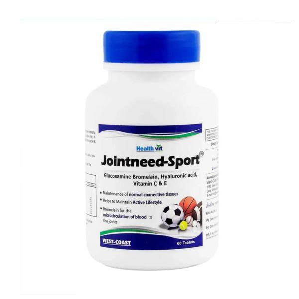 Healthvit Jointneed-Sport Glucosamine- Tablets 60's - Multi-Vitamins