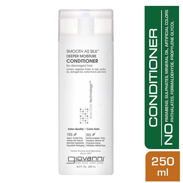 Giovanni Organic Smooth As Silk Deep Moisture Conditioner 250 ml - Conditioners