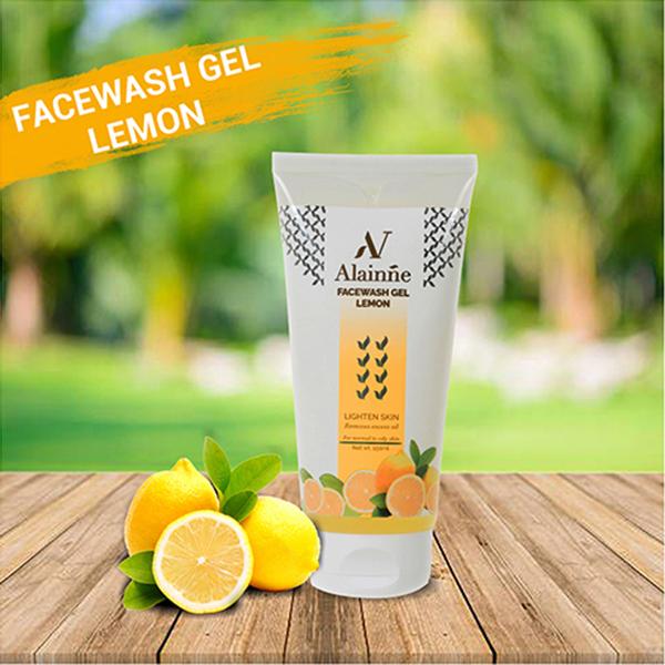 Alainne Lemon Gel Facewash 150 gm - Face Washes