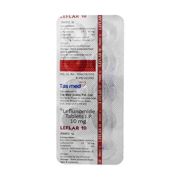 Netmeds | LEFLAR 10 Tablet 10's