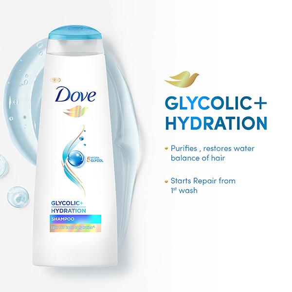 Dove Glycolic Hydration Shampoo 180 ml - Shampoos