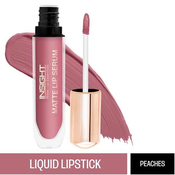 Netmeds | Insight Cosmetics Matte Lip Serum - Peaches 6 gm