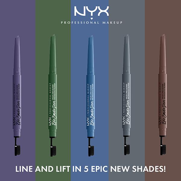 NYX Professional Makeup Epic Smoke Angled Liner and Blender - Slate Smoke 0.17 gm - Eyeliners