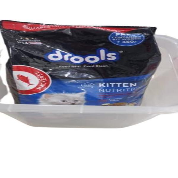 Netmeds | Drools Kitten Nutrition Dry Cat Food With Free Container - Mackerel 1 kg