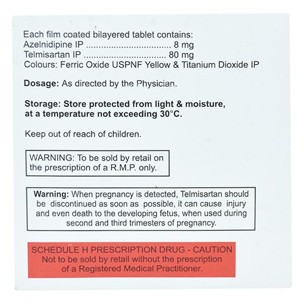 AZOVAS T 80 Tablet 10's - Hypertension-Ana