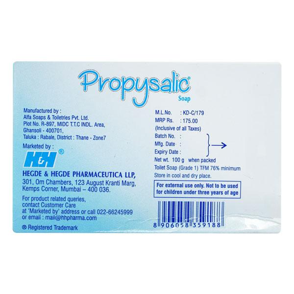 PROPYSALIC Soap 100gm - Itching/Dry Skin-Emo