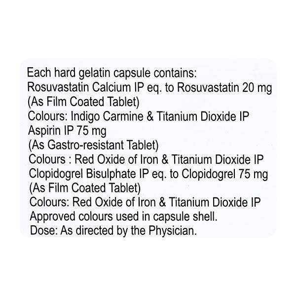 Preva Gold 20mg Capsule 10'S - Blood Clot-Ant