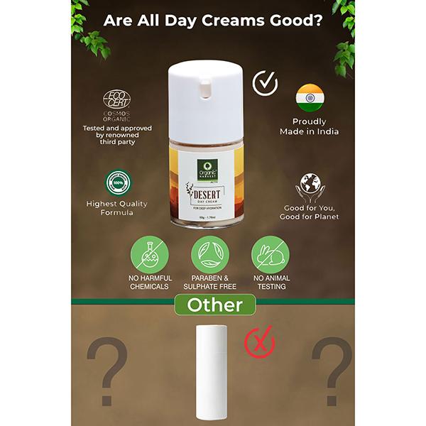 Organic Harvest Activ Desert Day Cream 50 gm - Day Cream