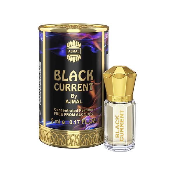 Netmeds | Ajmal Black Current Concentrated Perfume Free From Alcohol for Unisex 5 ml