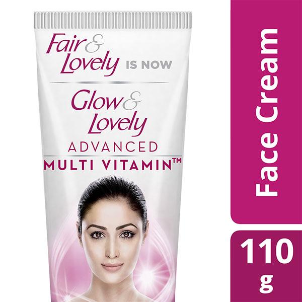 Netmeds | Fair & Lovely Glow & Lovely Advanced Multivitamin Skin Cream Essence Of 30 Vitamin Capsules HD Glow 110gm
