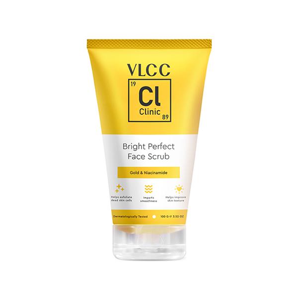 VLCC Clinic Bright Perfect Face Scrub 100 gm - Scrubs & Exfoliants
