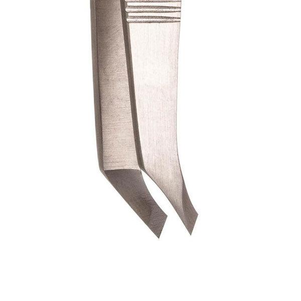 Basicare SINGNATURE CUTICLE TWEEZERS WITH POUCH 1's - Tweezers