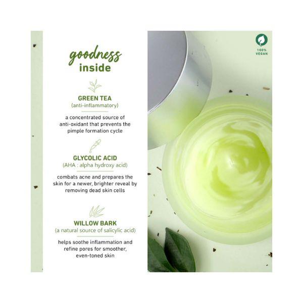 Plum Green Renewed Clarity Night Gel Fights Acne , Hydrates Skin 15ml - Night Cream