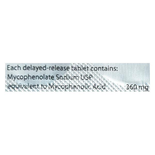 Mycept S 360mg Tablet 10'S - Auto Immune Disease-Imm
