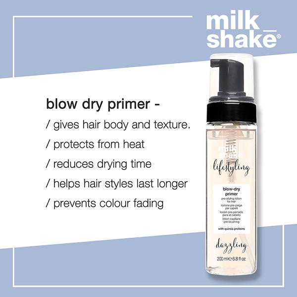 milk shake Lifestyling Blow-Dry Primer 200 ml - Hair Sprays & Mists