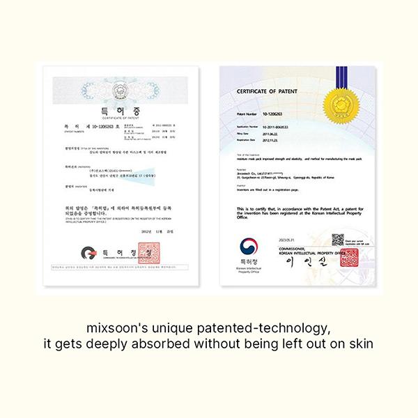 Mixsoon Bean Hydrogel Eye Patch Soothing & Firming Korean Eye Care Treatment 60's - Eye Masks