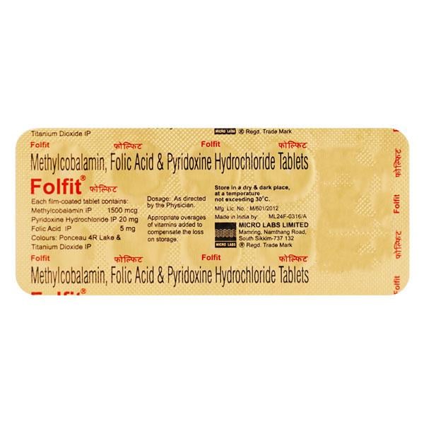 Netmeds | Folfit Tablet 10'S